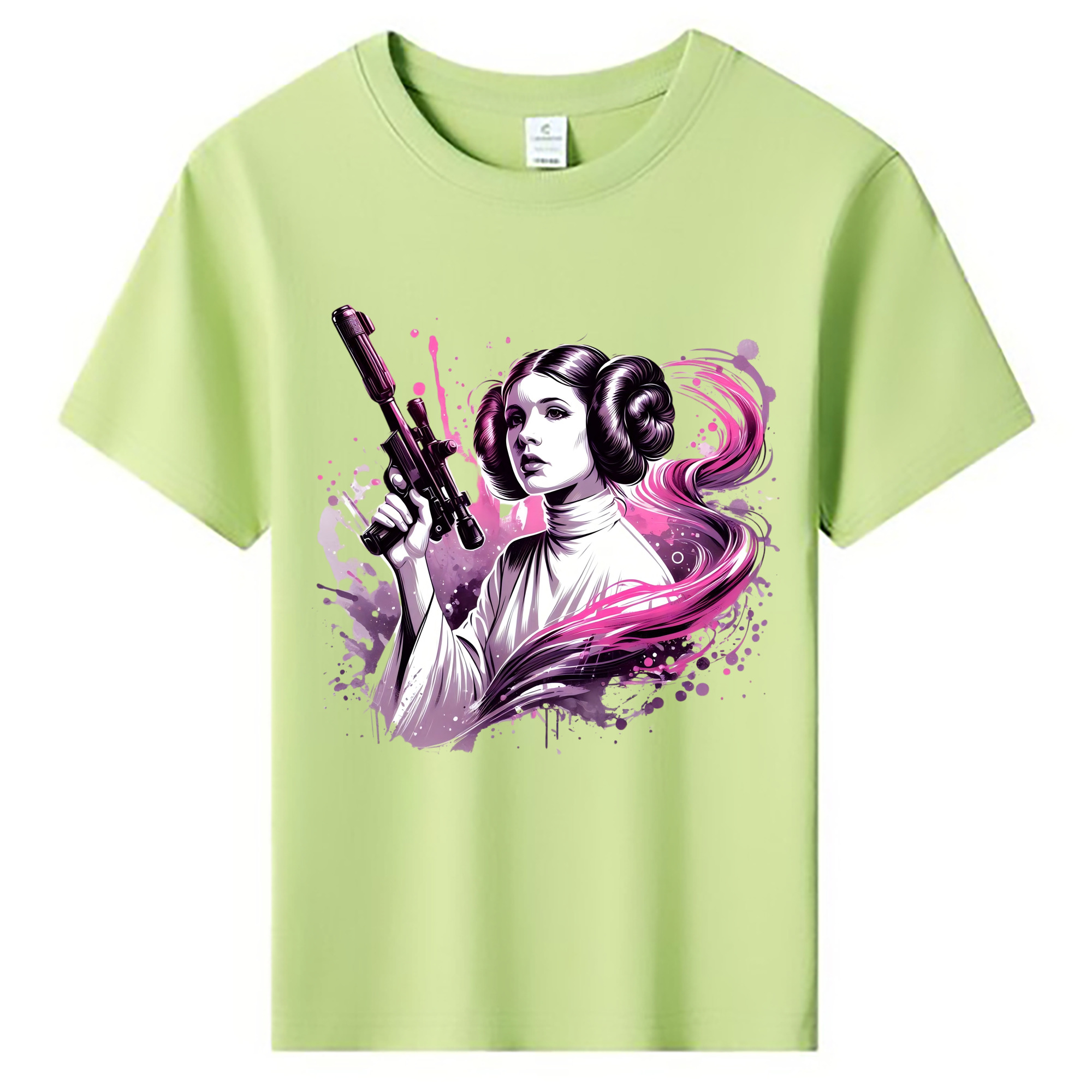 （画像用） スター・ウォーズ Star Wars 綿100％キッズTシャツ（フロントプリント）